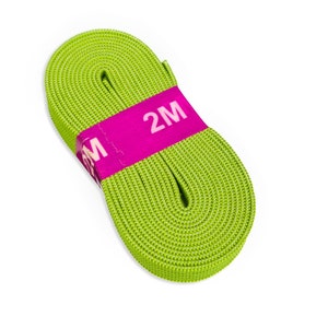 2 m Rubber Band 1 cm wide color Kiwi (, 90 EUR/meter)