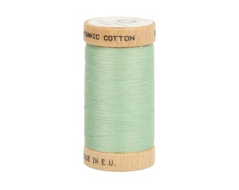 SCANFIL Sewing Thread (100 m) 4820 - mint - 100% Organic Cotton