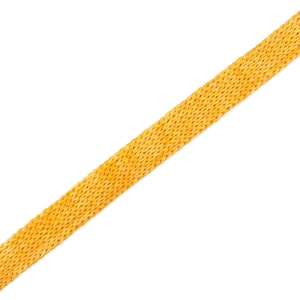 1 m Flat and Hoodie Cord Cord Me Life Loves You curry-colza melange 12 mm