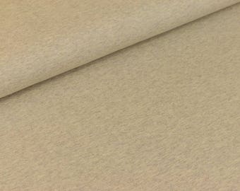 Cotton Jersey Jaro sand-yellow mottled (16,50 EUR / meter)