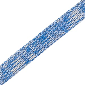 1 m Flat and Hoodie Cord Cord Me Life Loves You bluette-meringa 20 mm