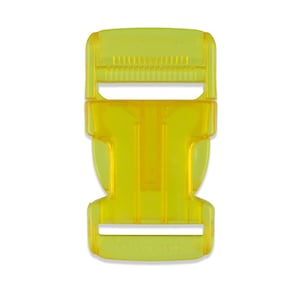 Backpack Buckle Yellow Transparent