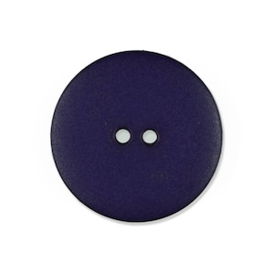 Button 2-hole violet Matt 15 mm