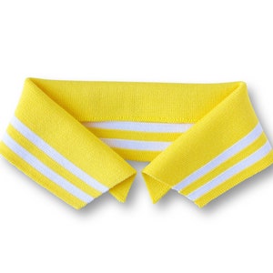Hamburg Love Polo Me Stripe Polo collar giallino-white size XL-46 cm