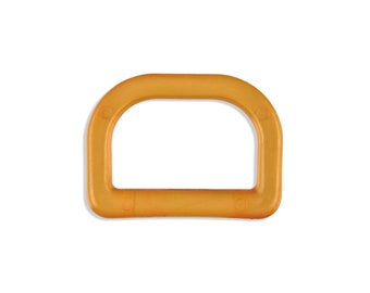 D-Ring orange transparent 30mm