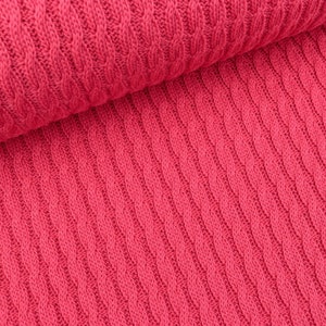 Hamburger Liebe Check Point Chunky Knitty Plait No.1 azalea (28,90 EUR / metro)