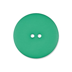 Button 2-hole green Matt 20 mm