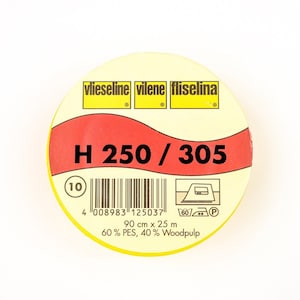 Vlieseline H250 white Freudenberg (5.00 EUR / meter)