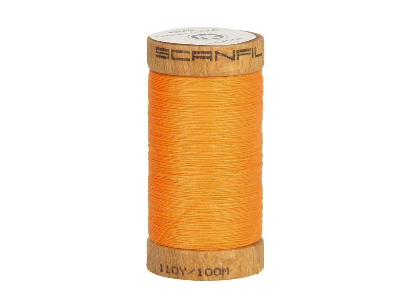 Scanfil Thread SCANFIL Sewing Thread (100 M) 4804 - Apricot - 100% Organic Cotton - Etsy