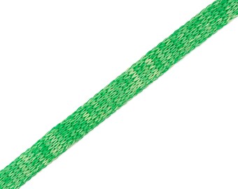 1m Flach- und Hoodiekordel Cord Me Check Point verde erba-lattuga meliert 12mm