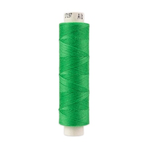 May include: A spool of bright green thread with the text "17197 A18" printed on the label.