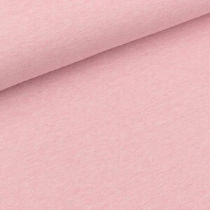 All-year-round sweat Eike old pink mottled (14.90 EUR / meter)
