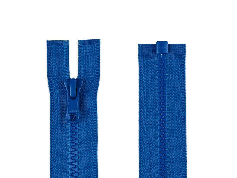 Zipper divisible Color Royal blue 50 cm-teeth