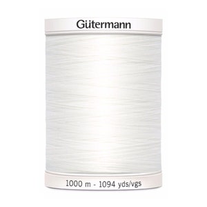 Gütermann Sew-all Sewing Thread (1000 m) 800 - White