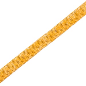 1 m flat and hoodie cord Cord Me Life Loves You curry-meringa uni 12 mm