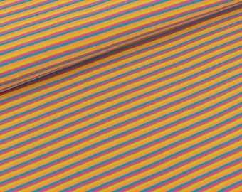 Baumwolljersey Gladys Schmale Streifen multicolour (14,90 EUR / Meter)