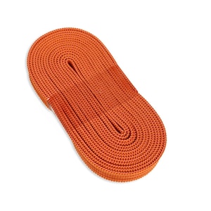 2 m Rubber Band 1 cm wide color orange (, 90 EUR/meter)