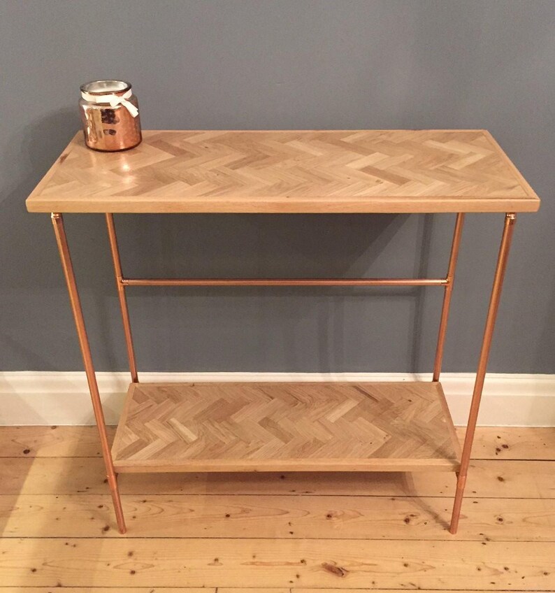 Hallway console table / sideboard in a retro industrial style Etsy