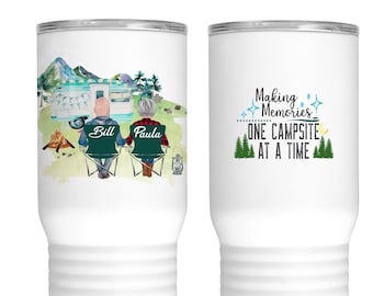 Making Memories One Campsite at a time/camping couple/camp/camping/campers/happy campers/camping gift/camping couple/camper couple/motorhome