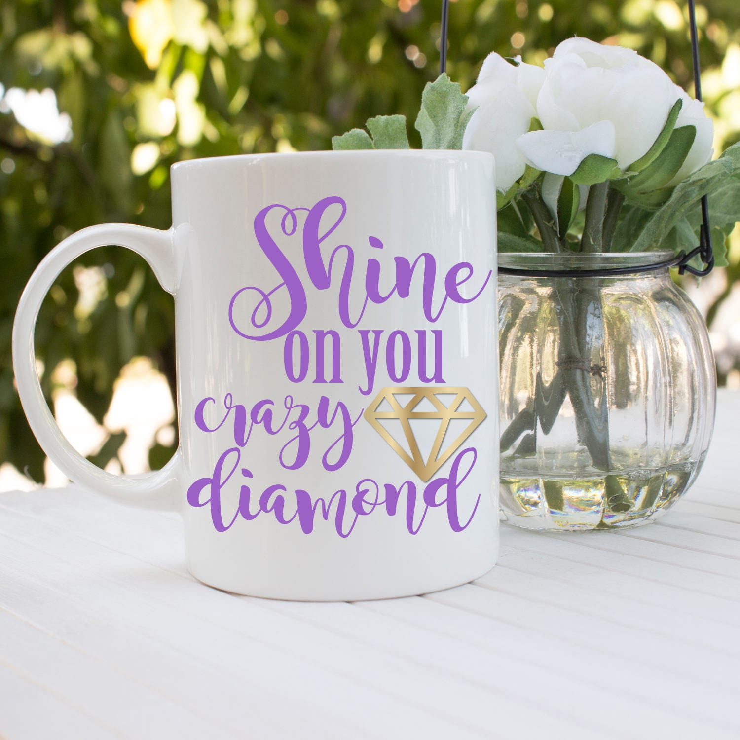 Shine On You Crazy Diamond / 15ounce Premium Mug