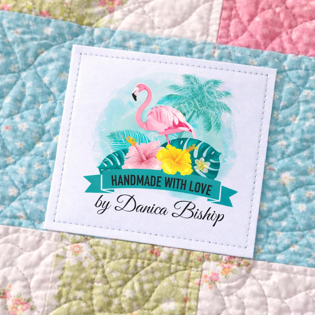 Flamingo Name Tags - Etsy