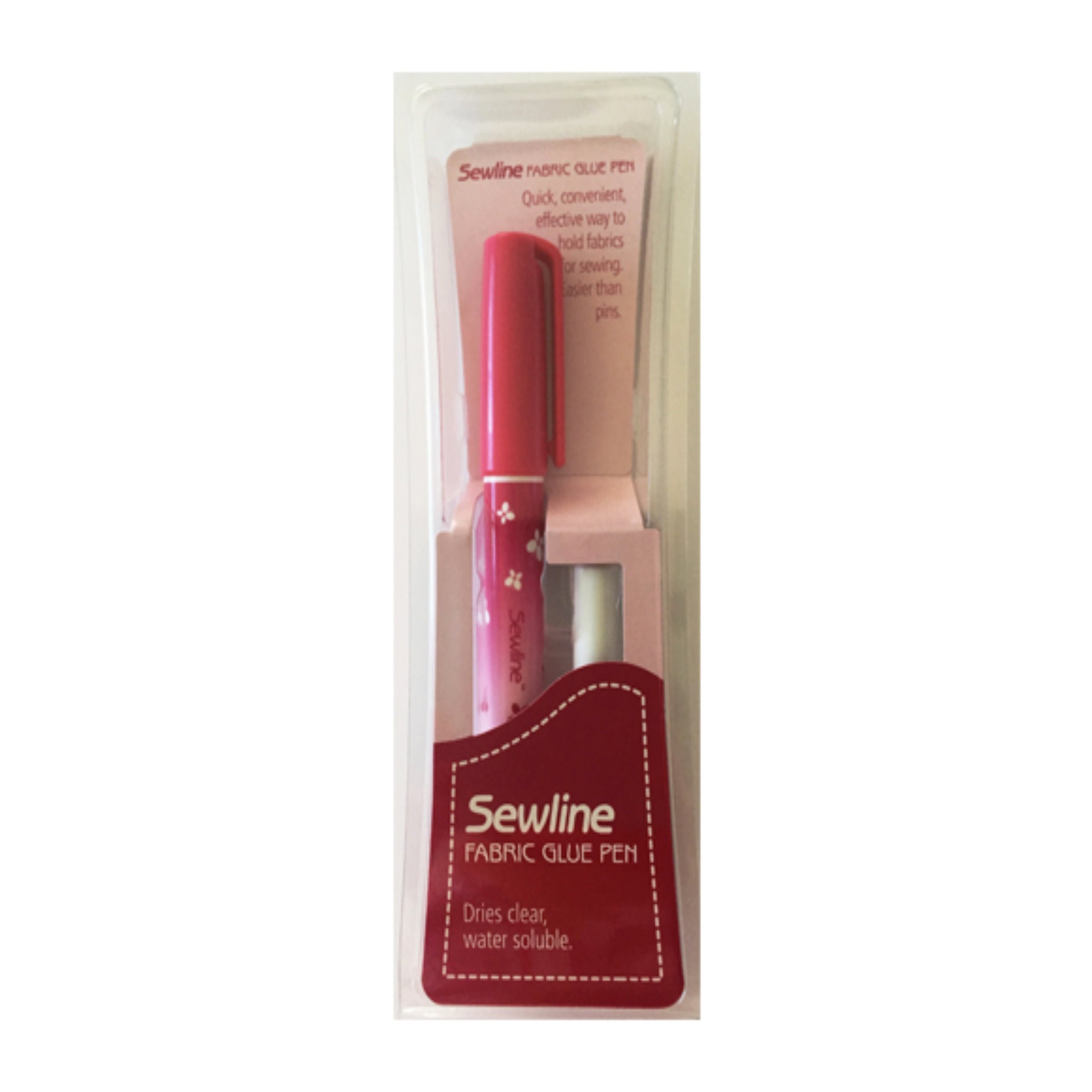 Sewline Fabric Glue PenWater Soluble – Mad B's quilt and sew