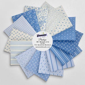 Penelope • 14 pc Fat Quarter Bundle • My Mind’s Eye for Riley Blake • Curated by Jammin’ Threads