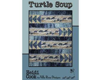 Turtle Soup Quilt Pattern by Heidi Cook for Villa Rosa Designs