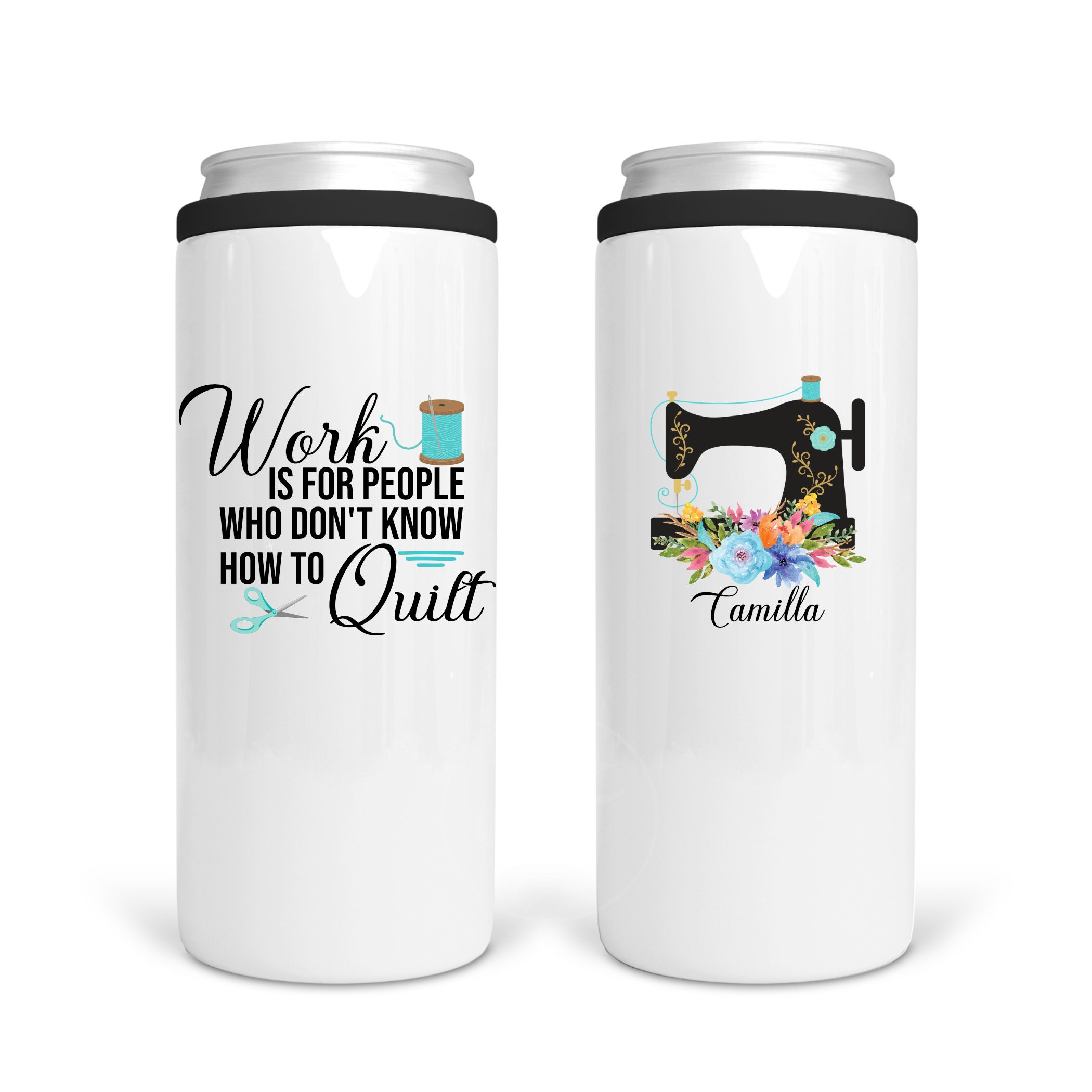 64HYDRO 20oz Sewing Gifts for Women, Quilting Gifts for Her,  Unique Birthday Gifts for Women, Mom, Daughter, Friends, Inspirational  Gifts Sewing Tumbler Cup, Insulated Travel Coffee Mug with Lid: Tumblers