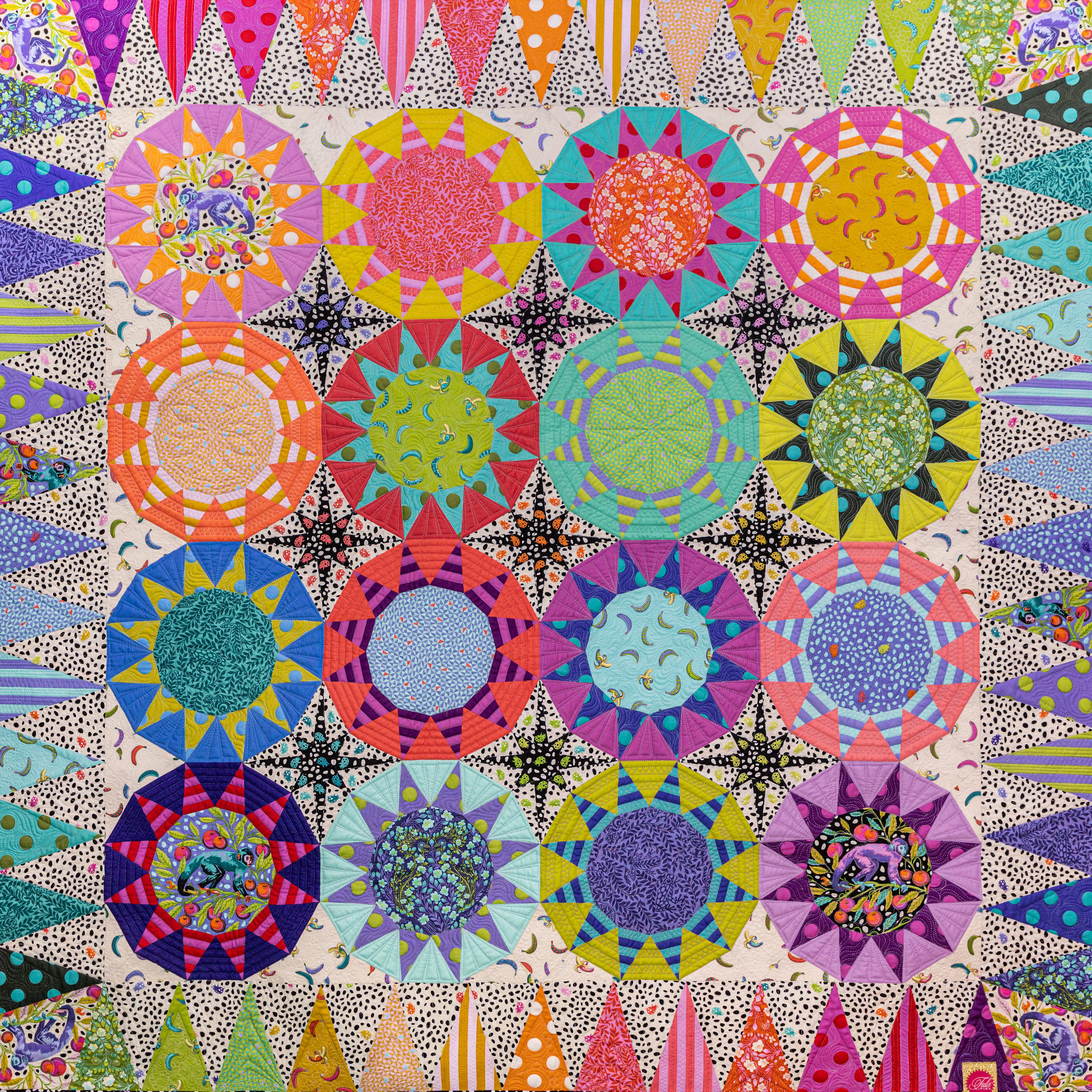 Tula Sunrise Quilt Pattern/Paper Pieces/English Paper -  Portugal