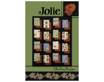 Jolie Quilt Pattern by Villa Rosa Designs.