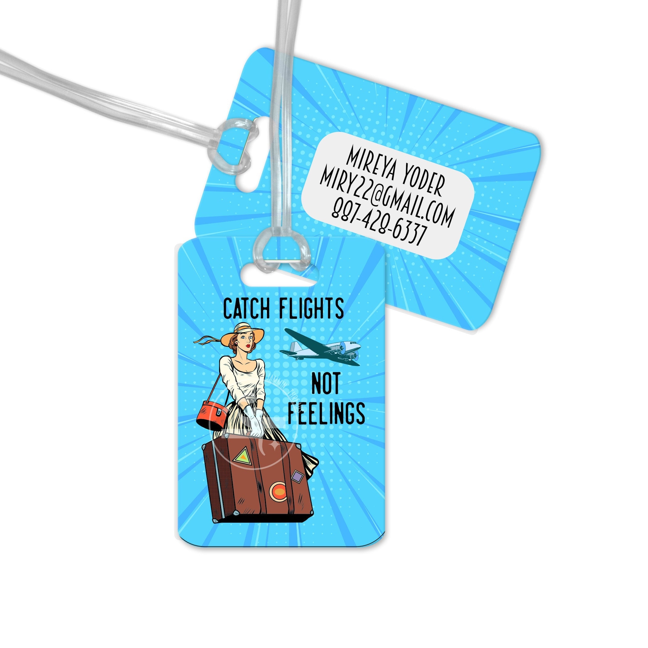 retro Housewife/pop Art/luggage 