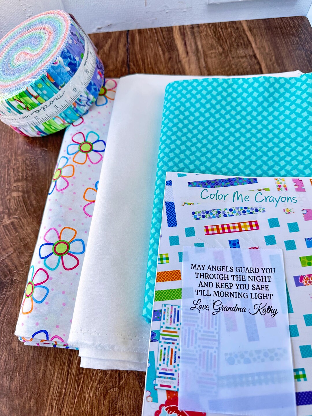 Color Me Crayons Quilt Kit Using Fiesta Fabrics by Moda - Etsy