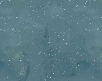 Holly Woods Christmas Quilt Fabric Evening Snow 9236-79 Slate