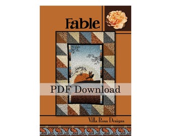 Quiltpaneelpatroon fabel van Villa Rosa Designs (pdf-versie)