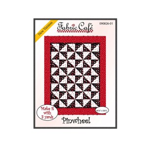 Pinwheel 3 Yard Quilt Pattern by Fabric Cafe