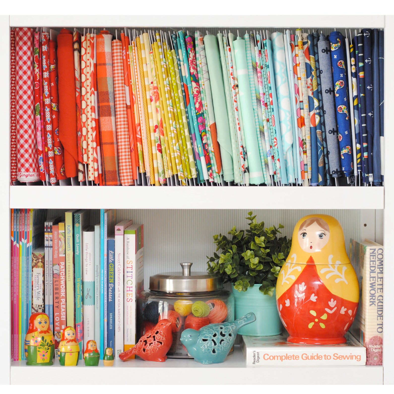 Original Polar Notions Mini Bolts/fabric Organizers/fabric Storage/fabric Stash/quilt Fabric