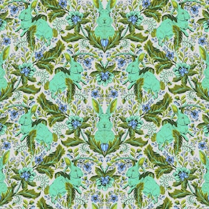 Full Moon Forest II Quilt Fabric by Tula Pink Hoppy Go Lucky - Starlight PWTP246.STARLIGHT