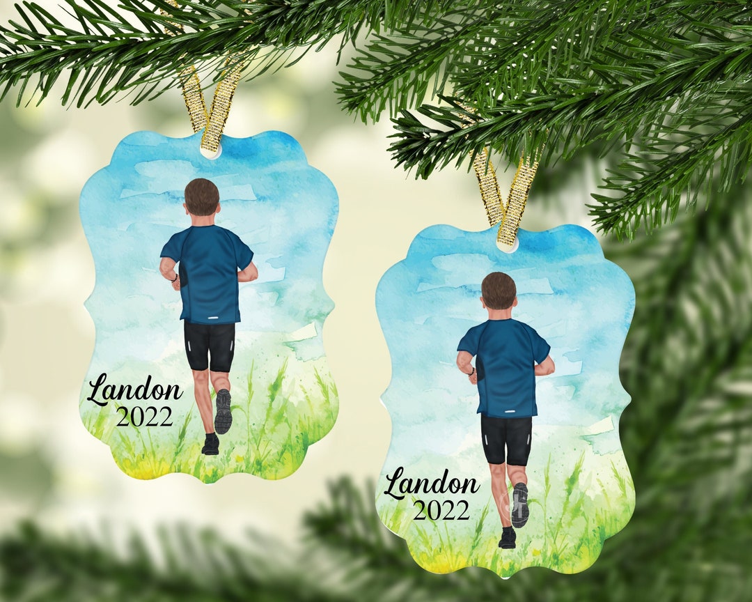 Marathon Christmas Ornament/runner Ornament/keepsake Etsy