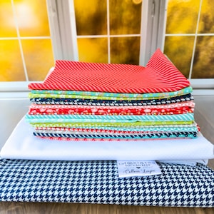 All American Remix Quilt Kit featuring Delightfully Yours by Sherri & Chelsi | Patriotic Quilt Kit | Curated by Jammin’ Threads