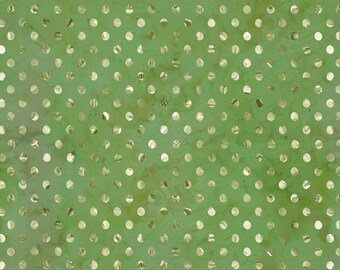 Holly Woods Christmas Quilt Fabric Shaded Dots 9238-64 Matcha