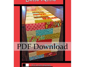 Belle Amie Table Runner Pattern by Orphan Quilt Designs (PDF Version
