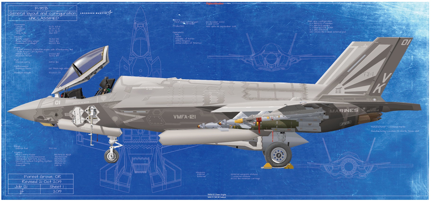 F-35B Lightning 2 VMFA 121 