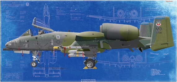 A-10A Thunderbolt II 355th Fighter Squadron 