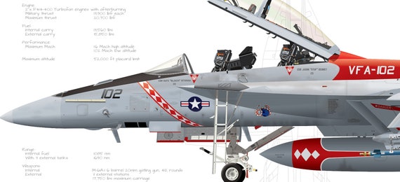F/A-18F-28-MC スーパーホーネット 戦闘攻撃飛行隊 102