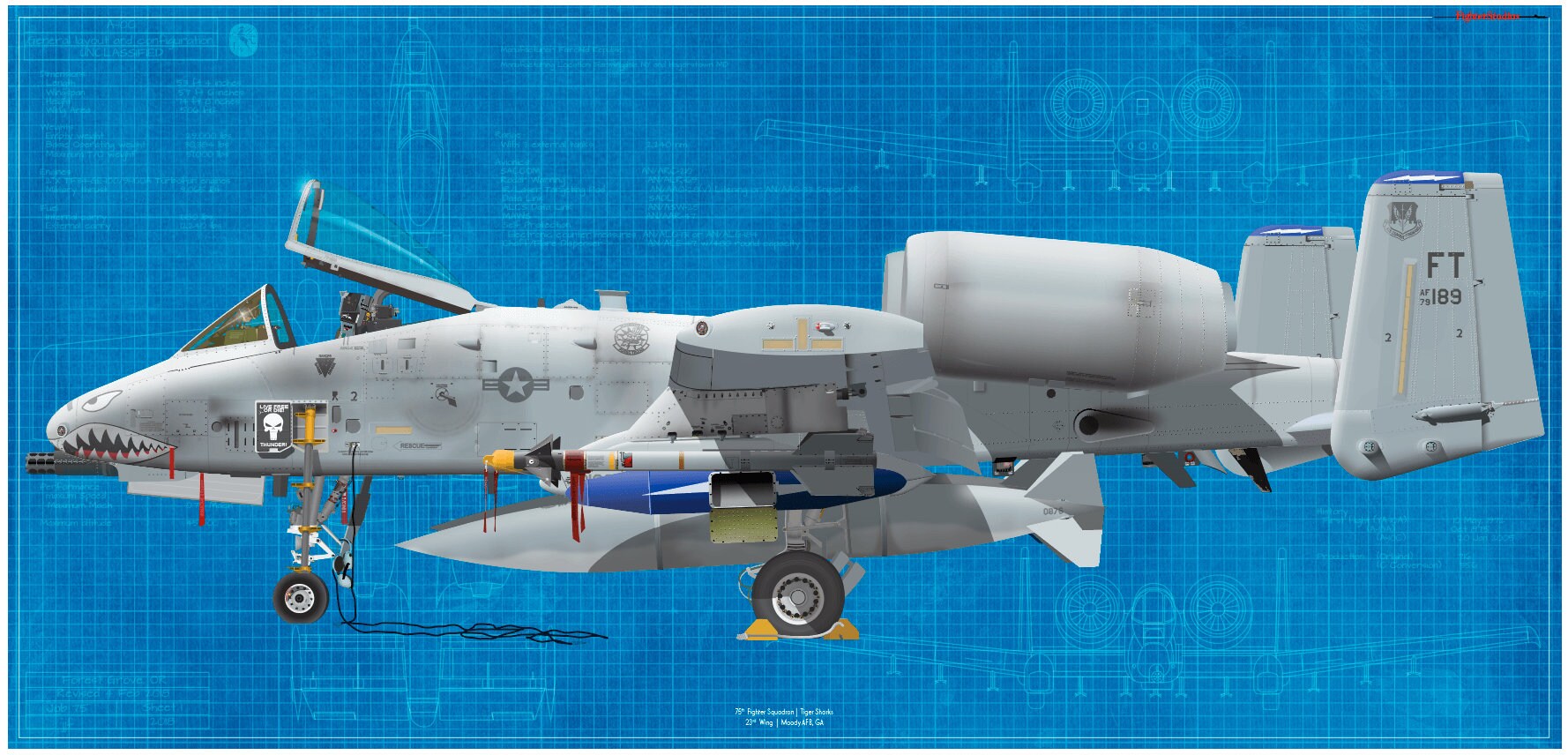 A-10C Thunderbolt II 74th Fighter Squadron A-10C Thunderbolt II 74th Fighter Squadron