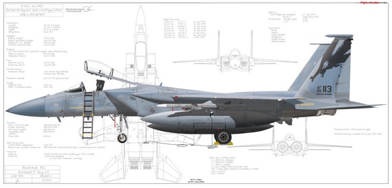 F-15C-40-MC Eagle 194 Fighter Squadron 