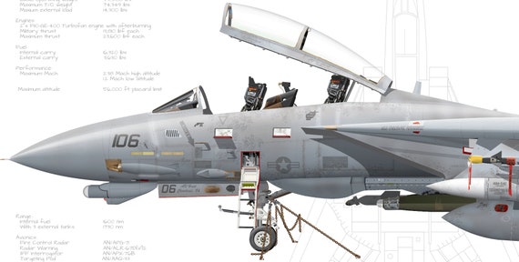 F-14D-170-GR Super Tomcat Fighter Squadron 213 