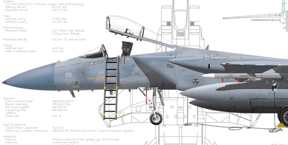 F-15C-40-MC Eagle 194 Fighter Squadron 