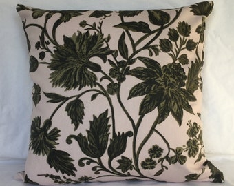 Flower Print Cushion / Floral Print Cushion / Flower Pillow / Flower Pillow Cover